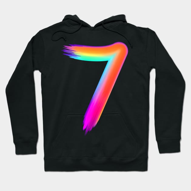 Brushed 7 Hoodie by MplusC